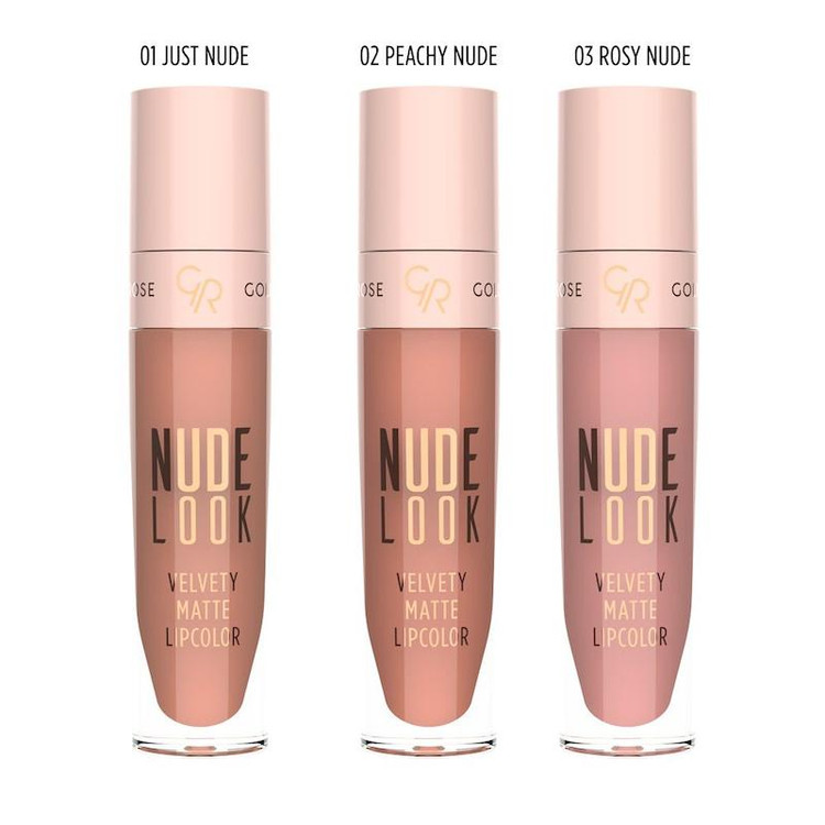 رژمایع NUDE LOOK گلدن رز