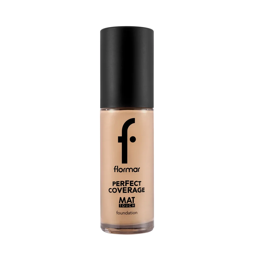 کرم‌پودر شیشه ای مات تاچ فلورمار | Flormar Matt Touch Foundation