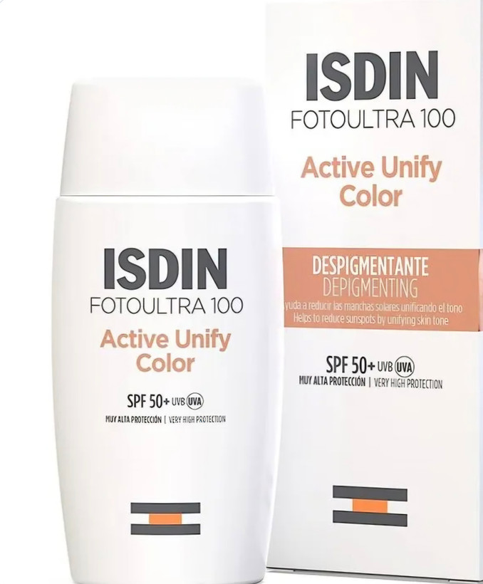 ضدآفتاب اکتیو یونیفای رنگی ایزدین (ISDIN Active Unify Color)