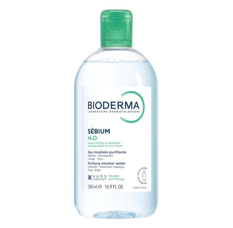 میسلار واتر بایودرما مدل ۵۰۰Sébium H2O میل