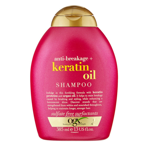 شامپو OGX Anti-Breakage + Keratin Oil